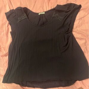 Maurice’s lace dark navy top